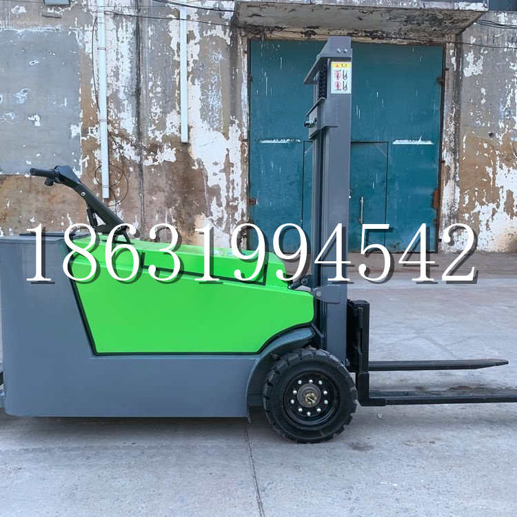 后壁区小型电动叉车1吨2吨步行站驾式电瓶堆高充电装卸车液压升降车铲车